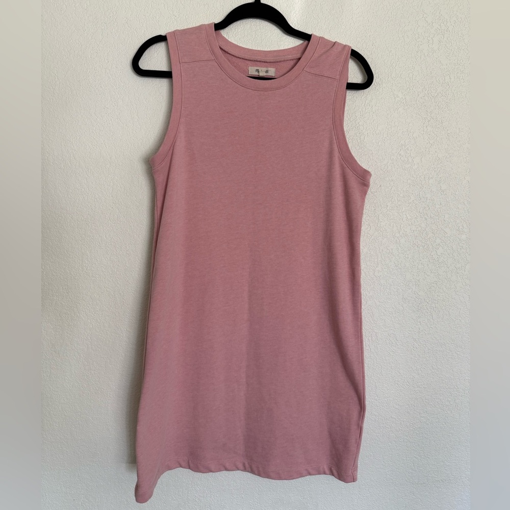 Madewell Light Pink Tank Dress